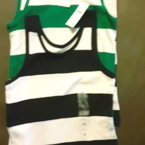 Lot of 3 Gap kids  multi colored striped tank